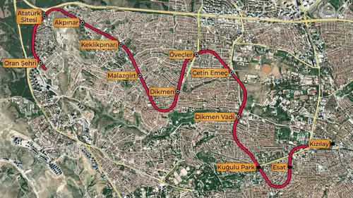 Ankara’ya 44 Kilometrelik Yeni Metro Ağı: 4 Hat İçin İhale Süreci Başlıyor