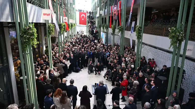 Mansur Yavaş, Yıkılmayı Bekleyen Esat Semt Hali'ni Kültür Merkezi Olarak Ankara'ya Kazandırdı