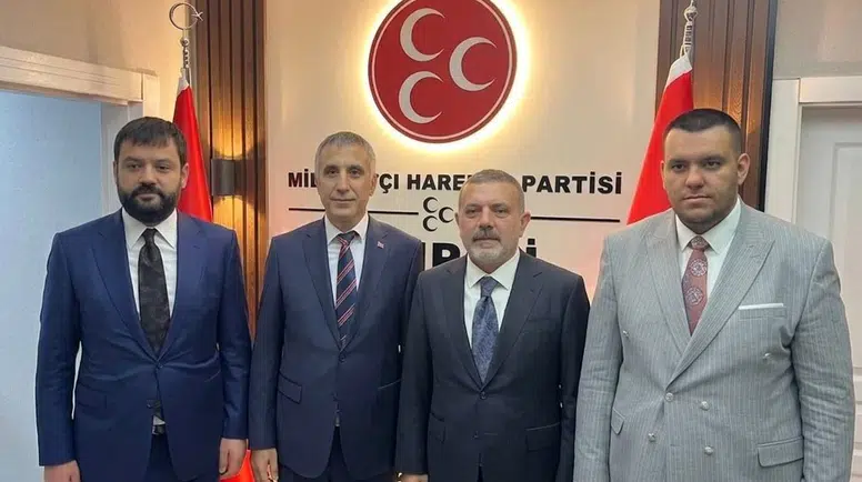 Sincan Belediye Başkanı Murat Ercan’dan MHP Sincan İlçe Başkanlığı’na Ziyaret