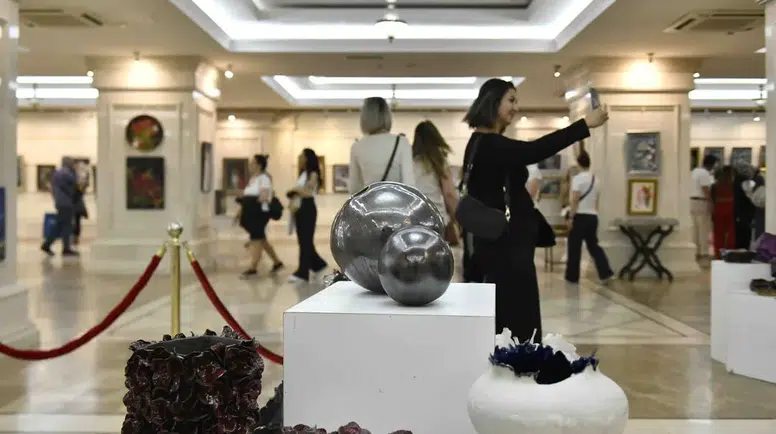 SanAtölye Yıl Sonu Sanat Sergisi Ankara’da açıldı