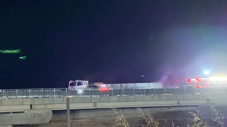 Polatlı'da Seyir Halindeki Tırda Yangın Çıktı