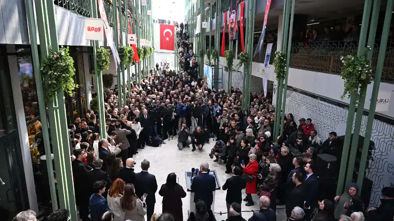 Mansur Yavaş, Yıkılmayı Bekleyen Esat Semt Hali'ni Kültür Merkezi Olarak Ankara'ya Kazandırdı