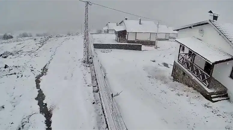 Ankara’da Kar Sürprizi: Beypazarı’nın Yüksek Kesimleri Beyaza Büründü