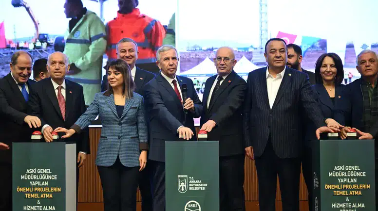 Ankara Büyükşehir Belediyesi’nden 1,1 Milyar Dolarlık Su ve Altyapı Yatırımı
