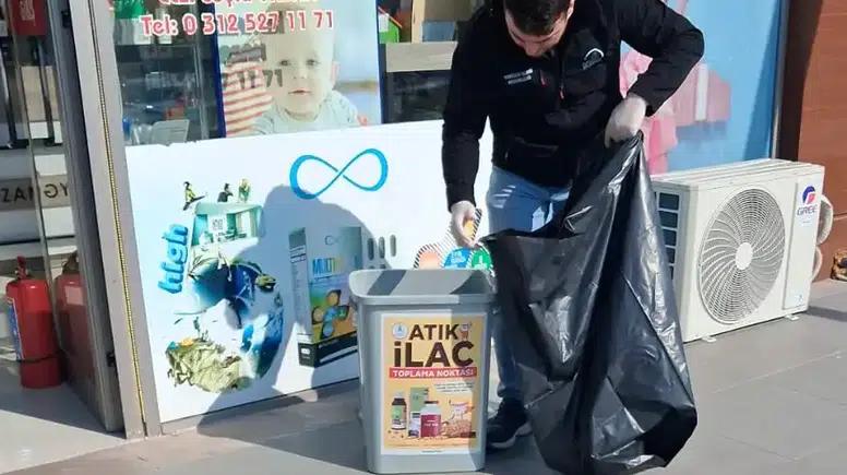 Pursaklar’da Atık İlaç Seferberliği: Çöpe Değil, Geleceğe