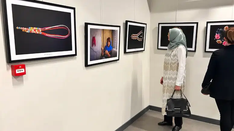 Ankara’da “Kalbin Emeği” Sergisi Sanatseverlerle Buluştu