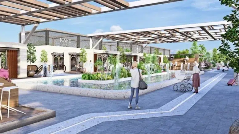 Gimat’ta yükselen Mega Meydan Projesi yatırımcıların odağında